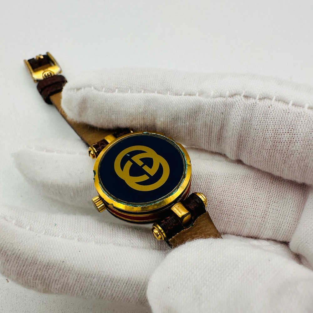 Gucci Sherry Enamel Watch - Picture 6 of 11